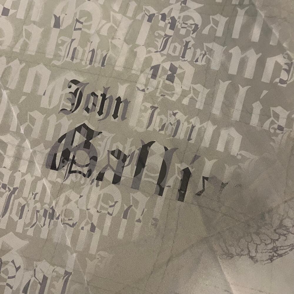 Vintage Silk John Galliano Scarf - Picture 3 of 5